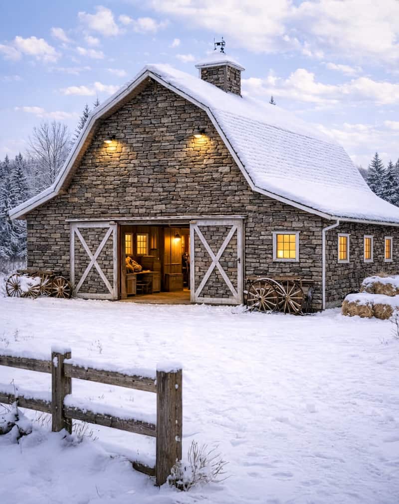 Stone Barn Panel